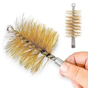 Kazan Fırçası No: 8 Kalorifer Kazan Fırçası Kalorifer Boru Temizleme Makinası Boru Temizleme Fırçası