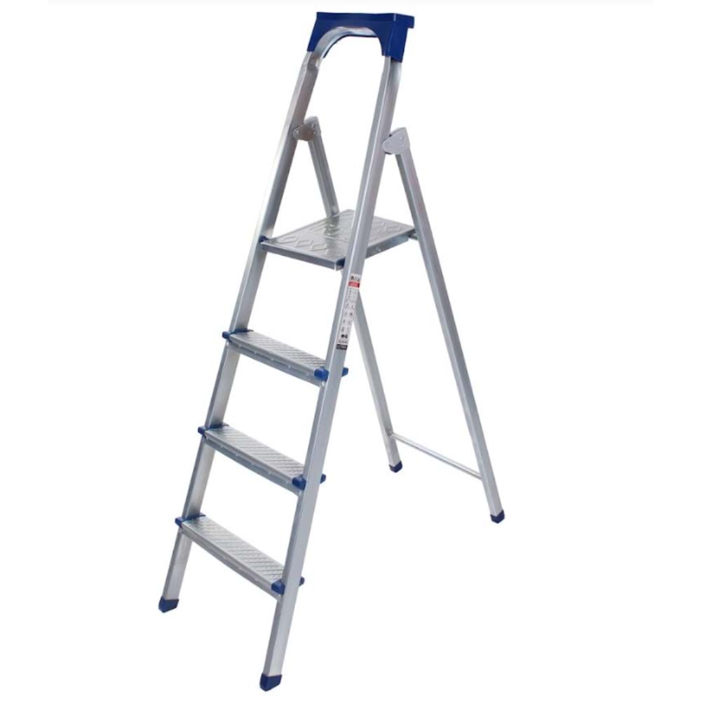 Merdiven 3+1 Basamaklı Rita Galvanizli Katlanabilir Profil Merdiven Katlanabilir Merdiven 3+1 Basamaklı