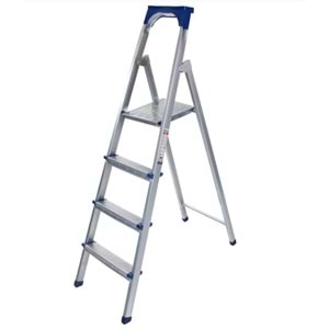 Merdiven 3+1 Basamaklı Rita Galvanizli Katlanabilir Profil Merdiven Katlanabilir Merdiven 3+1 Basamaklı