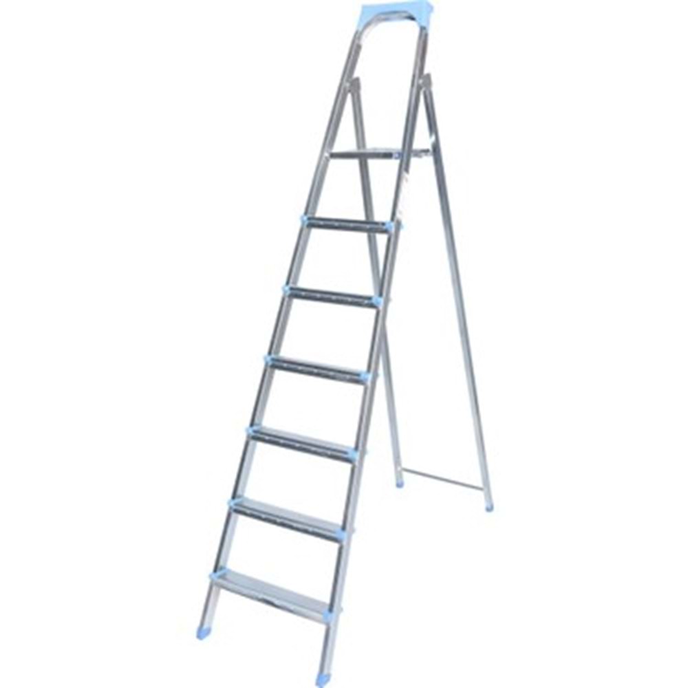 Merdiven 6+1 Basamaklı Rita Galvanizli Katlanabilir Profil Merdiven Katlanabilir Merdiven 6+1 Basamaklı