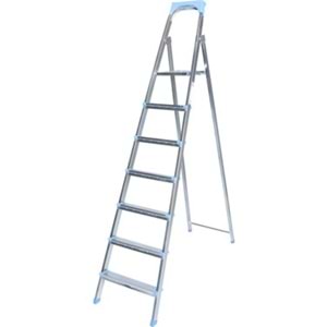 Merdiven 6+1 Basamaklı Rita Galvanizli Katlanabilir Profil Merdiven Katlanabilir Merdiven 6+1 Basamaklı