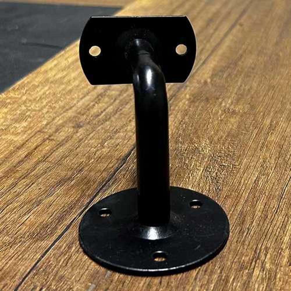 Merdiven Küpeşte Siyah Merdiven Korkuluk Duvar Braketi Küpeşte