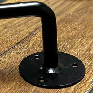 Merdiven Küpeşte Siyah Merdiven Korkuluk Duvar Braketi Küpeşte