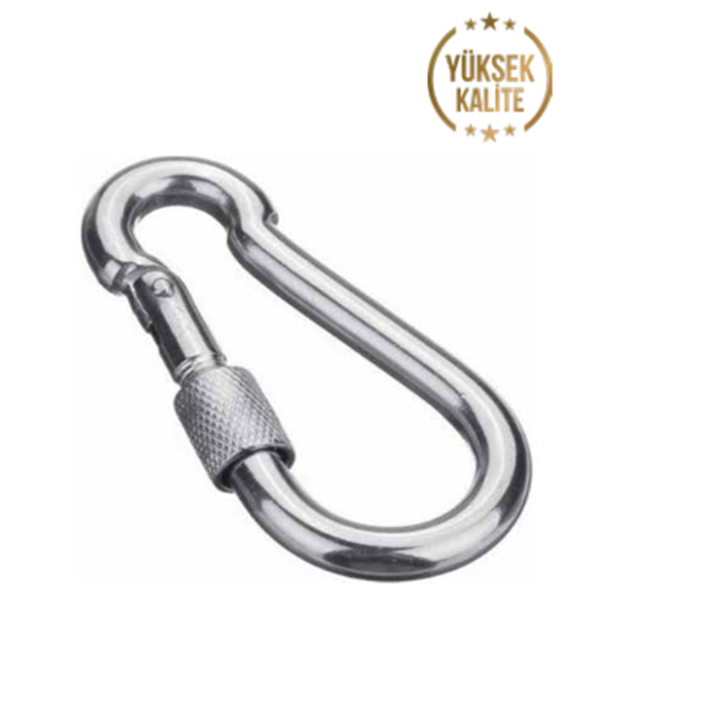 Metal Kanca Karabina Vidalı 8 Mm