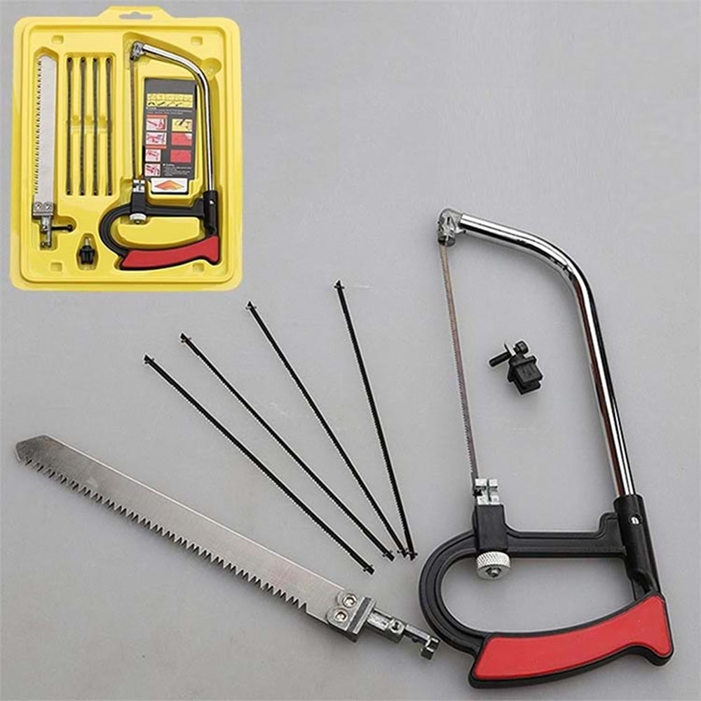 Kıl Testere Seti Kapmax Yedek Ağızlı