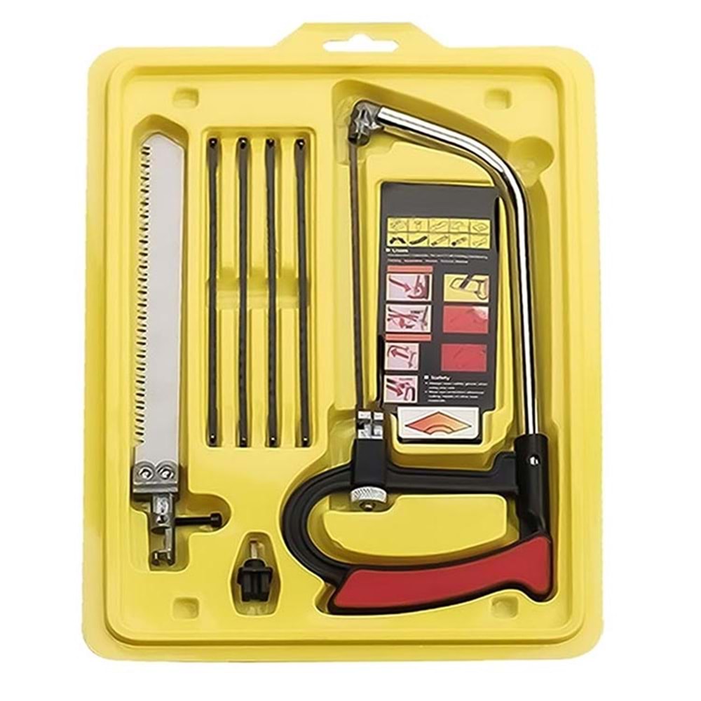 Kıl Testere Seti Kapmax Yedek Ağızlı