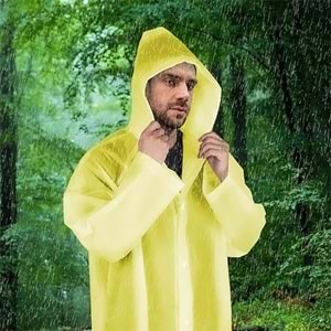 Yağmurluk Kapüşonlu Kapmax Eva Kaliteli Yağmurluk