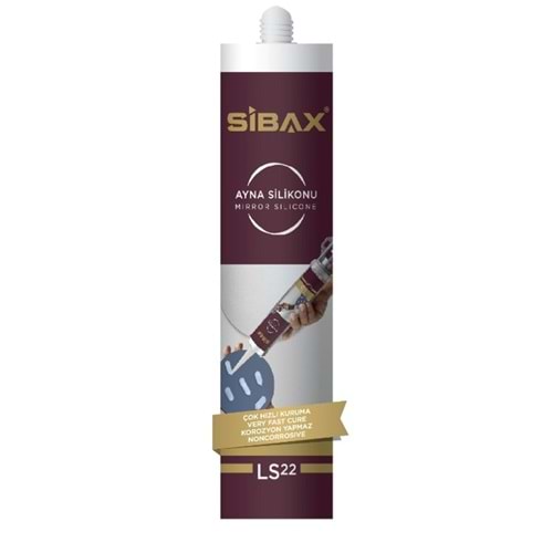 Silikon Sibax Ayna Silikonu 280 Ml (Şeffaf)