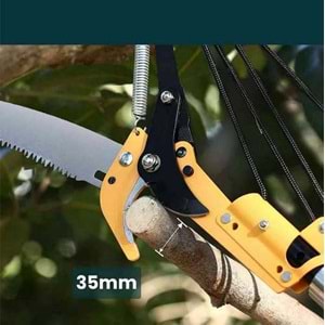 Yüksek Dal Budama Makası Sapsız Meşem-Sadece Makas Tepe Budama Makası