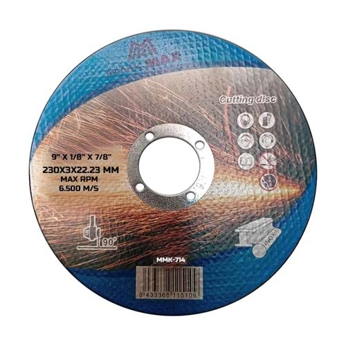 Metal Kesme Taşı 230*3 mm MMKMAX