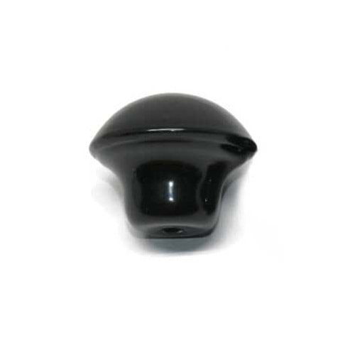 Mantar Düğme PK100 Mobilya Mutfak Çekmece Dolap Kulpu Kapak Kulpu Siyah