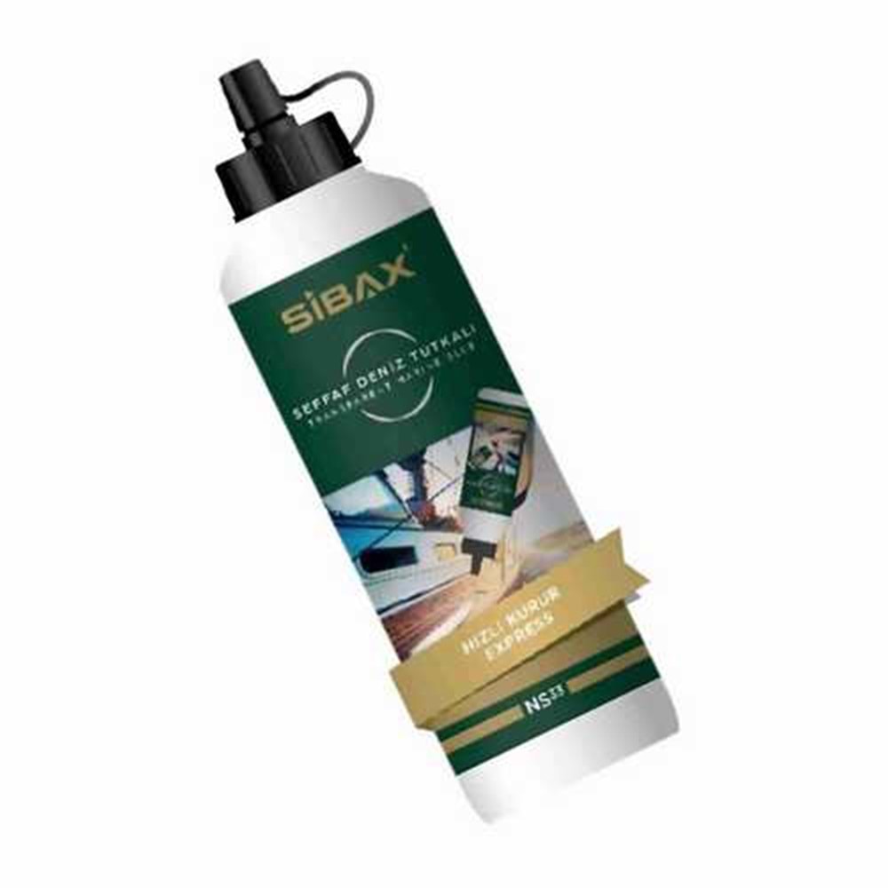 Deniz Tutkalı Sibax Ns33 500 Gr Sibax Şeffaf Ekspres Deniz Tutkalı Gemici Tutkalı