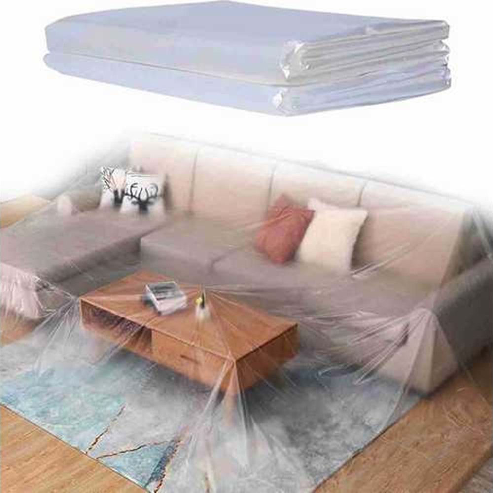 Koruyucu Örtü Hışır 20 M2 İzmir Fırça Boya Badana Örtüsü