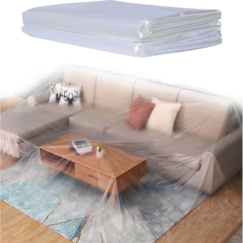 Koruyucu Örtü Hışır 32 M2 İzmir Fırça Boya Badana Örtüsü