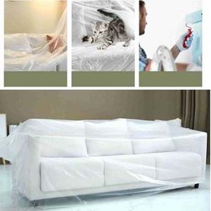 Koruyucu Örtü Hışır 10 M2 İzmir Fırça Boya Badana Örtüsü