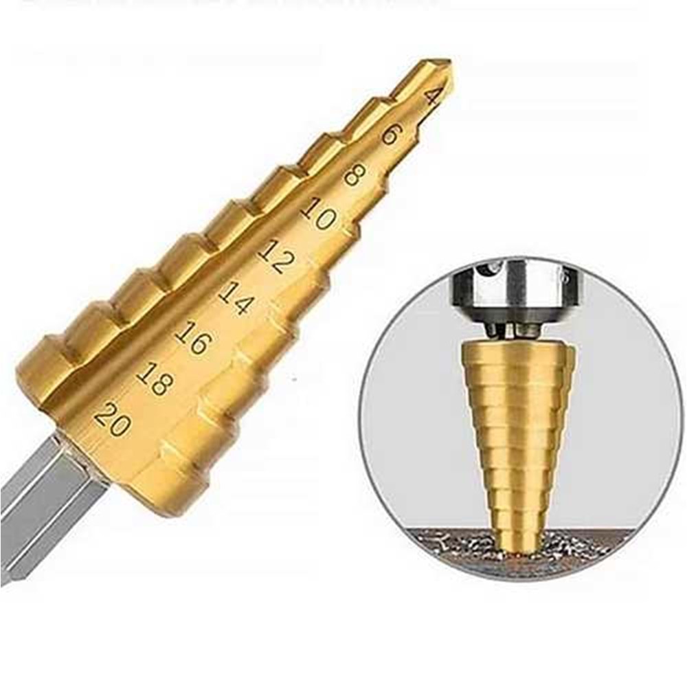 Matkap Ucu Seti 3 Parça Eko Dmax Kademeli Matkap Ucu Seti