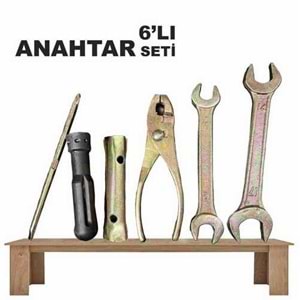 Anahtar Seti 6 Lı Penseli Kılıflı Anahtar Seti