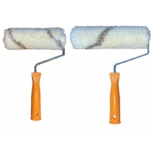 Rulo Renkli İç Dış Rulo Saplı 25 Cm
