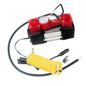 Hava Kompresörü SARA Çift Piston 150 Psu 12 Volt
