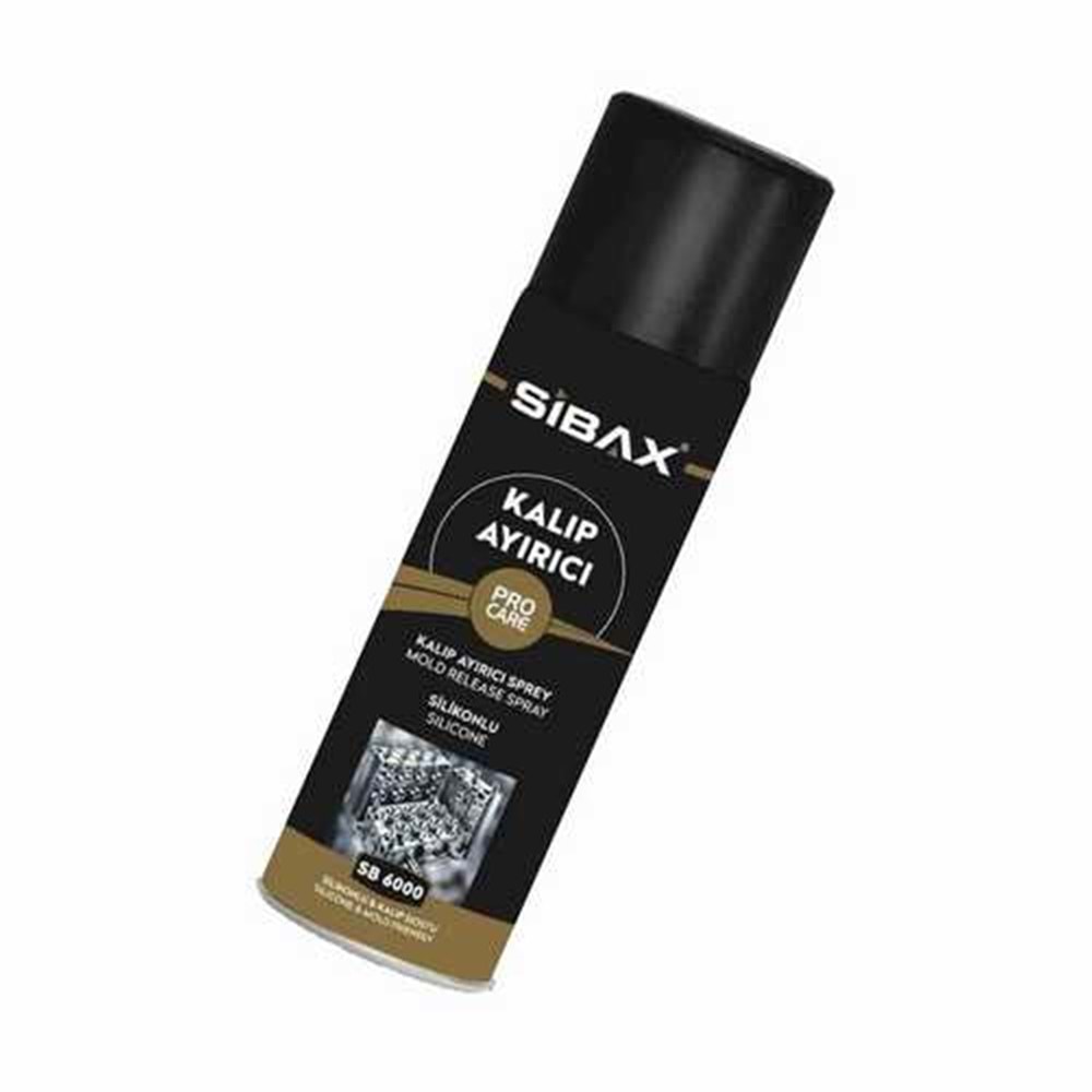 Kalıp Ayırıcı Sprey 400 Ml- SB6000 Sibax Kalıp Ayırıcı Sprey Kalıp Ayırıcı Sprey 400 Ml- Sb6000