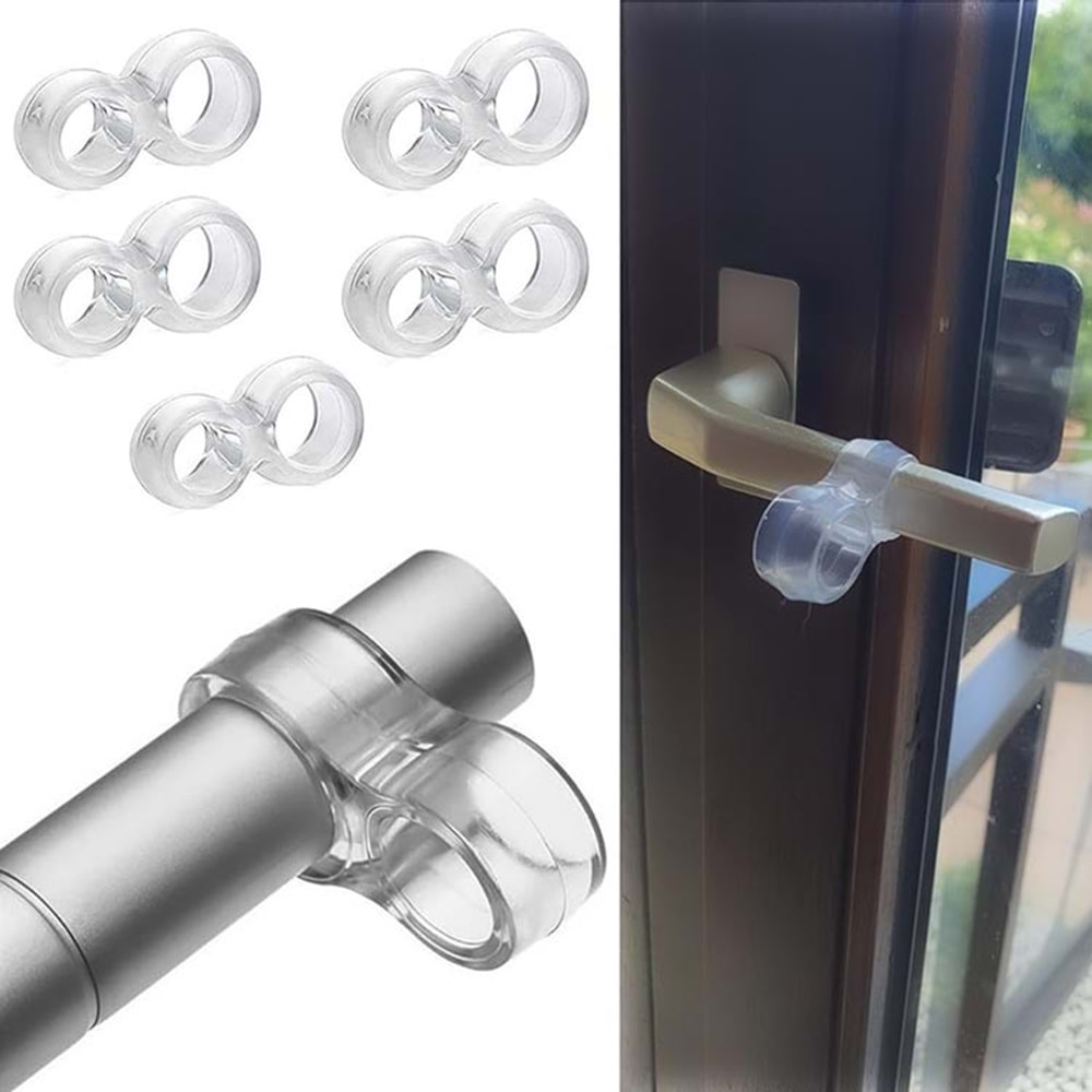 Kapı Tamponu Silikon 5 li Kapı & Pencere Vurma Önleyici Stoper Kapı Tamponu