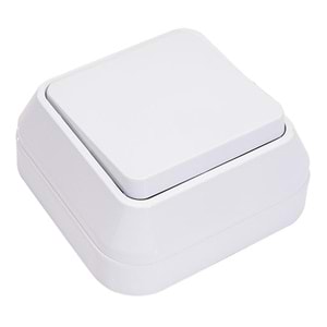 Lamba Anahtarı Alfa Tekli Sıva Üstü Anahtar