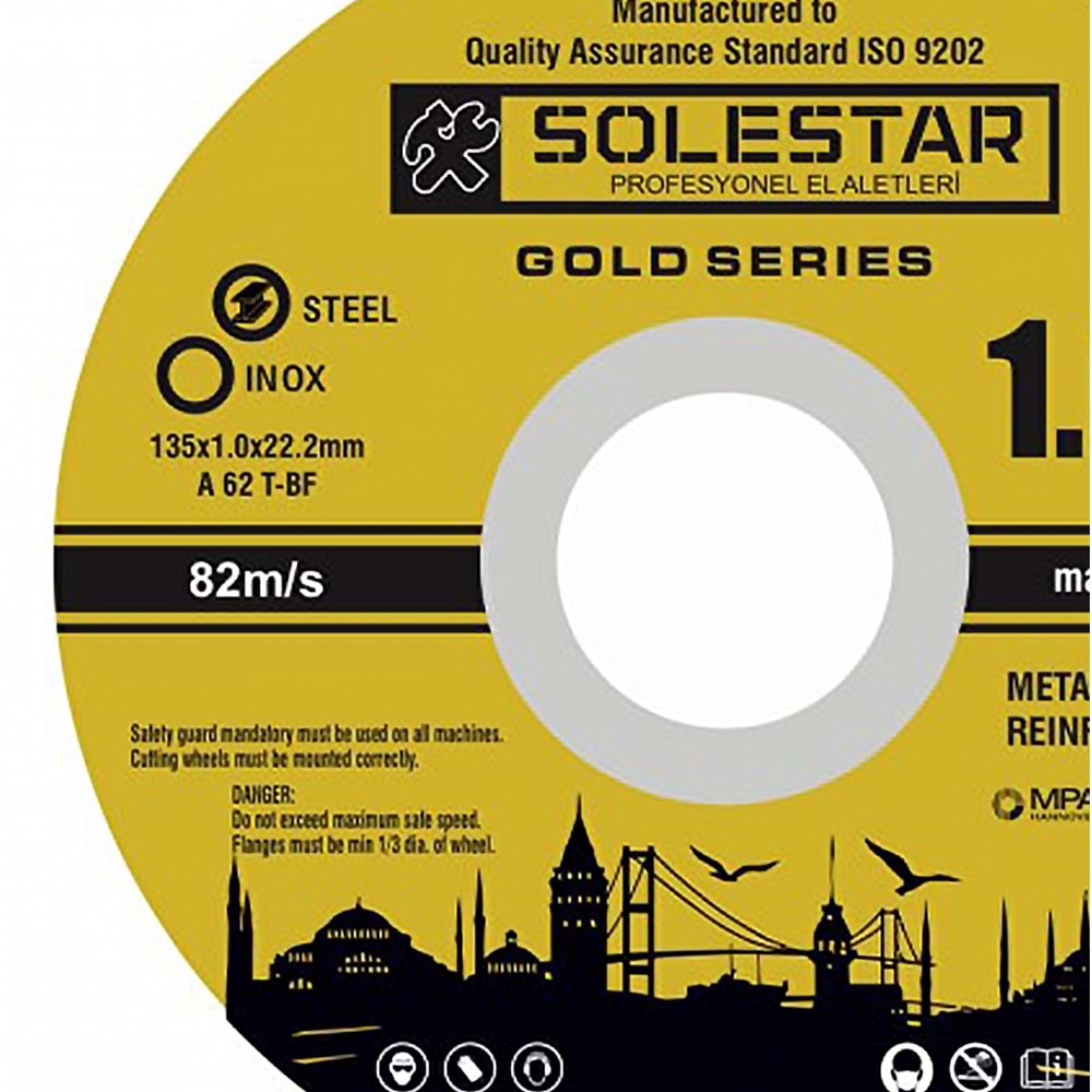 İnox Kesici Taş 125*1 Mm