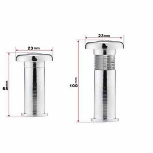 Kapı Dürbünü 14 Mm 50-90 Mm Uzayan Kapı Dürbünü