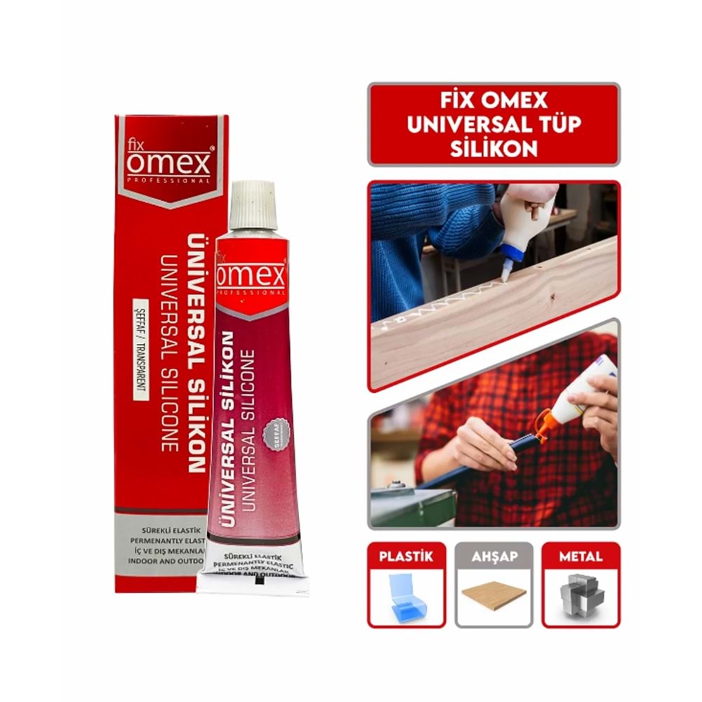 Tüp silikon - 50 gr- omex