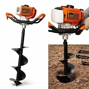 Toprak Burgu Makinesi EA63 63cc 2 Zamanlı Ibeltech