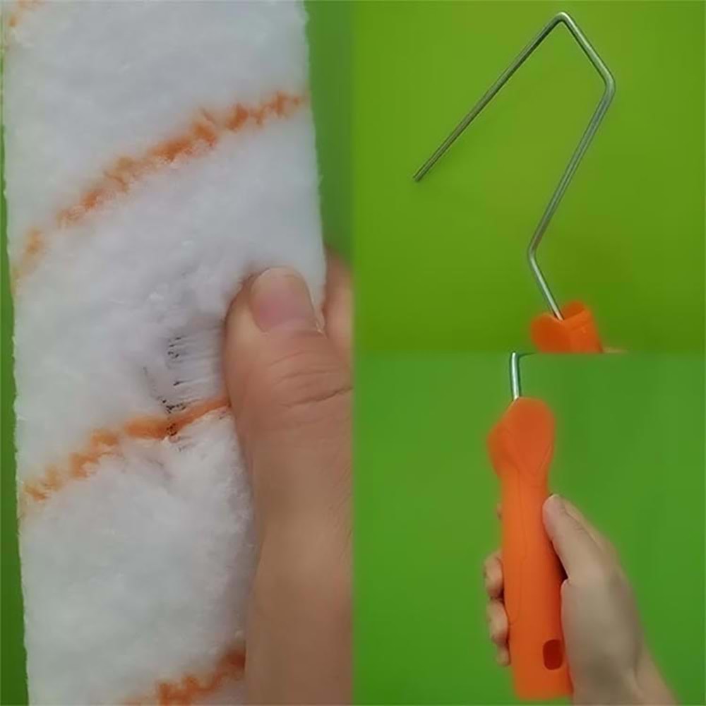 Rulo Boya Rulosu 20 Cm İzmir Fırça Extra Saten Boya Rulosu İç ve Dış Boya Rulosu