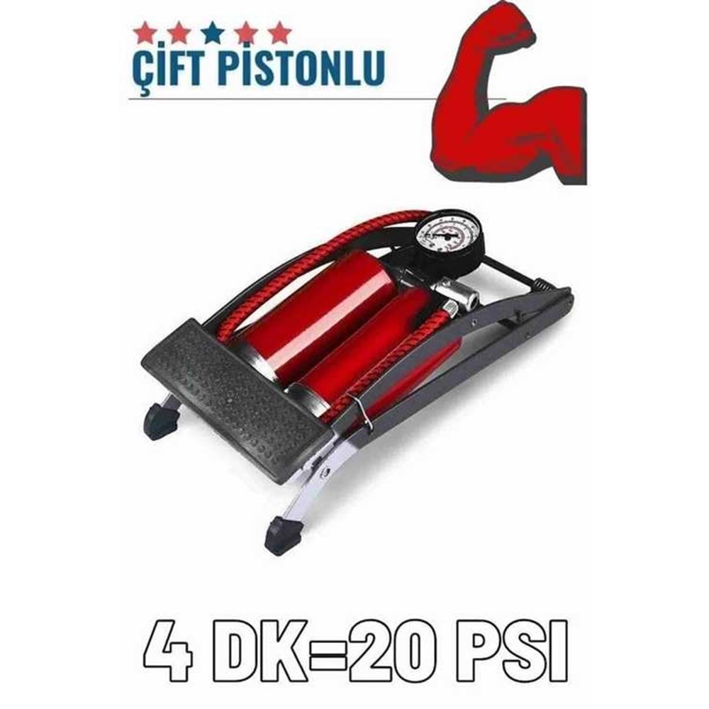Pompa Ayak Pompası-2 Piston