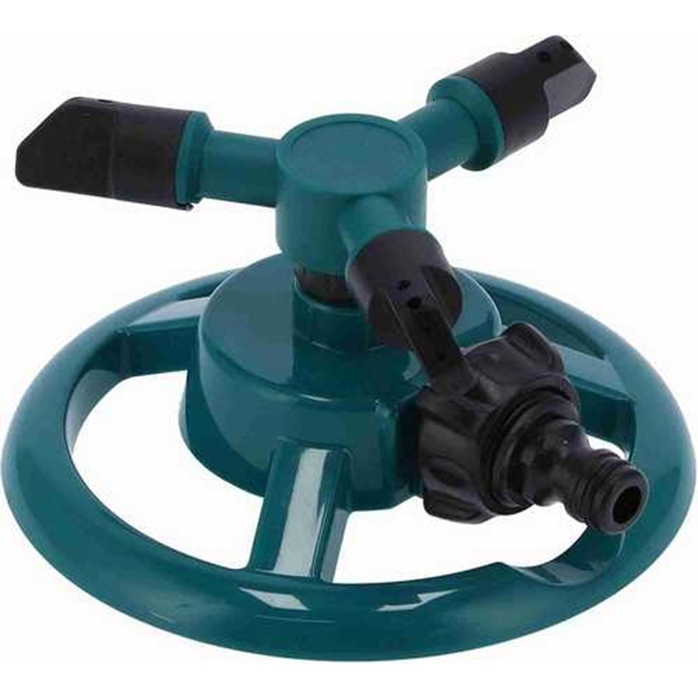 Fıskiye Ayarlanabilir Otomatik 360° Dönebilen 12 Kanal Nozullu Çim Bahçe Sulama Sprinkler Fıskiye