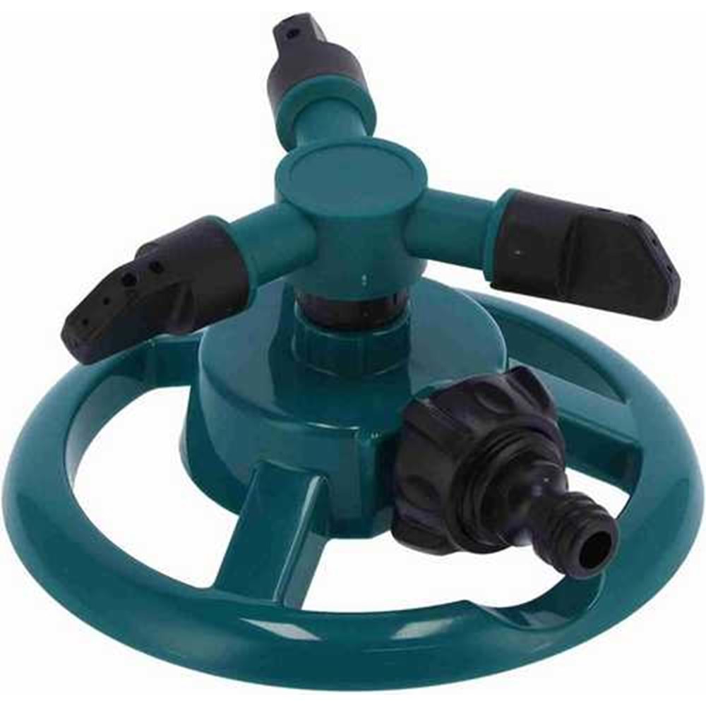 Fıskiye Ayarlanabilir Otomatik 360° Dönebilen 12 Kanal Nozullu Çim Bahçe Sulama Sprinkler Fıskiye
