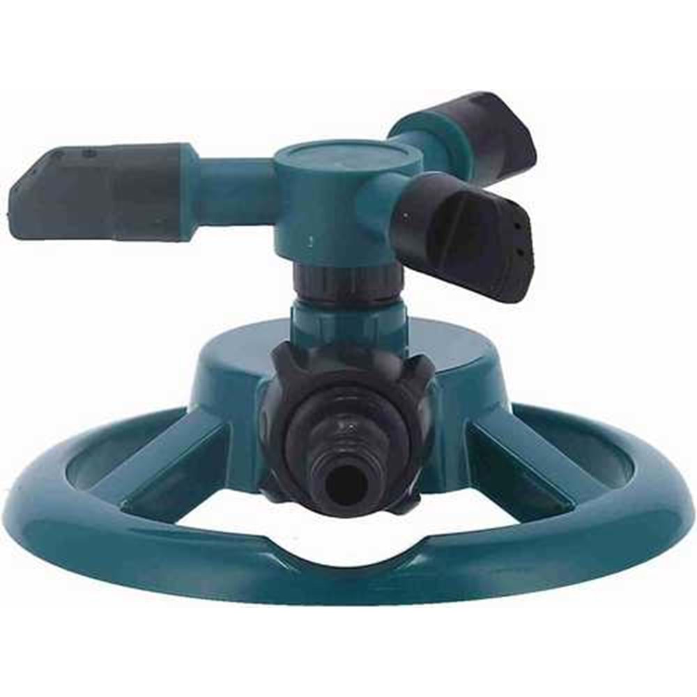 Fıskiye Ayarlanabilir Otomatik 360° Dönebilen 12 Kanal Nozullu Çim Bahçe Sulama Sprinkler Fıskiye