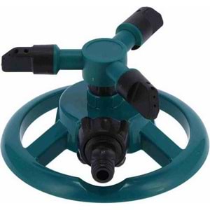 Fıskiye Ayarlanabilir Otomatik 360° Dönebilen 12 Kanal Nozullu Çim Bahçe Sulama Sprinkler Fıskiye