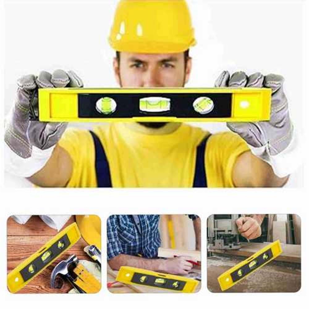 Su Terazisi Mıknatıslı Mini Su Terazisi 23 Cm
