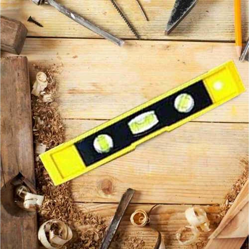Su Terazisi Mıknatıslı Mini Su Terazisi 23 Cm