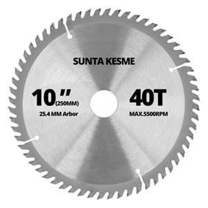 Sunta Kesme Elmaslı Ahşap ve Ağaç Kesme Testeresi 250x40Tx25.4 MM