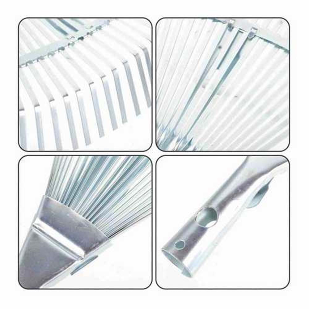 Çim Tırmığı Metal Ayarlı Tırmık
