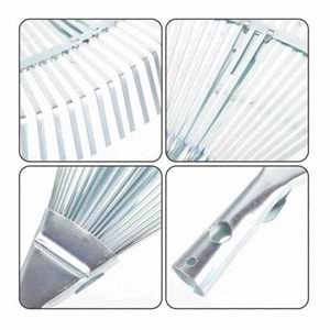 Çim Tırmığı Metal Ayarlı Tırmık