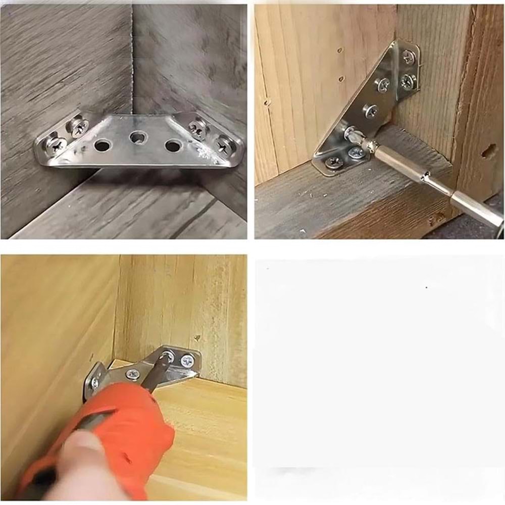 Köşe Bağlantısı Yönsüz Köşe Bağlantısı 62x23x18