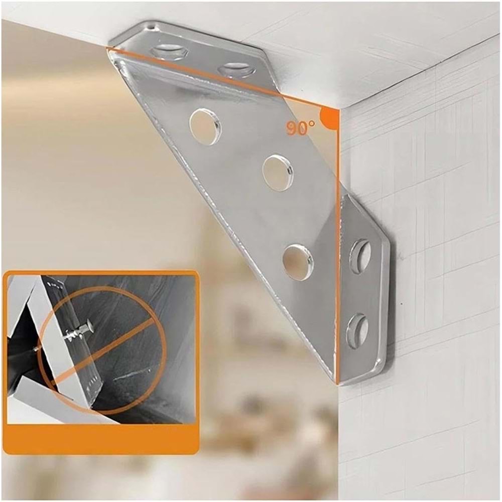 Köşe Bağlantısı Büyük Yönsüz Köşe Bağlantısı 150x65x45